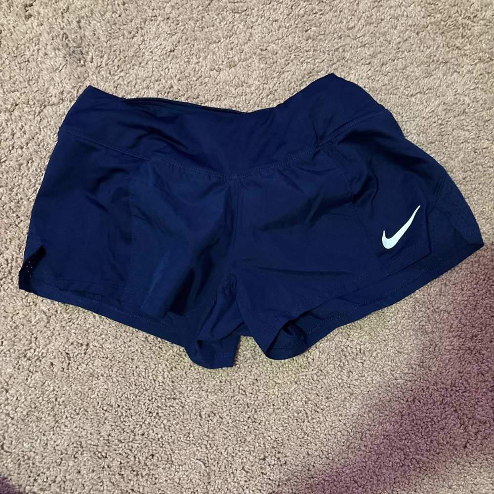 Navy blue Nike shorts #nike #shorts